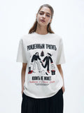 Loose short sleeved T-shirt