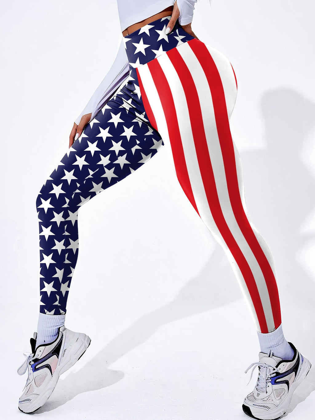 National Flag Women's Printed Yoga Pants Sports and Leisure Tights Festival Event Performance Clothing