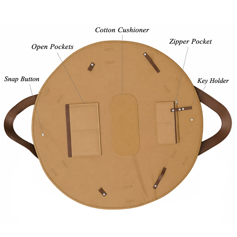 Foldable Travel Duffel Bag + Picnic Blanket - Large Capacity Waterproof Tote for Weekend, Gym & Beach Trips