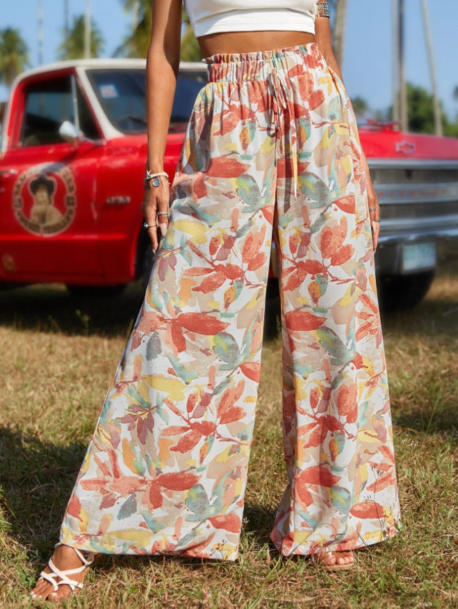 Loose hanging pants