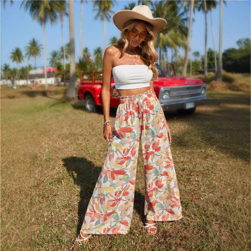 Loose hanging pants