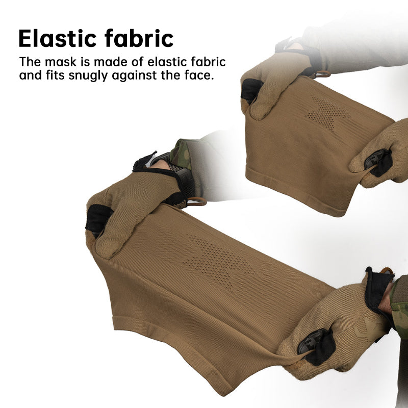 Airsoft Steel Mesh Mask with Neck Gaiter - Tactical Half Face Protection for Paintball & Cosplay
