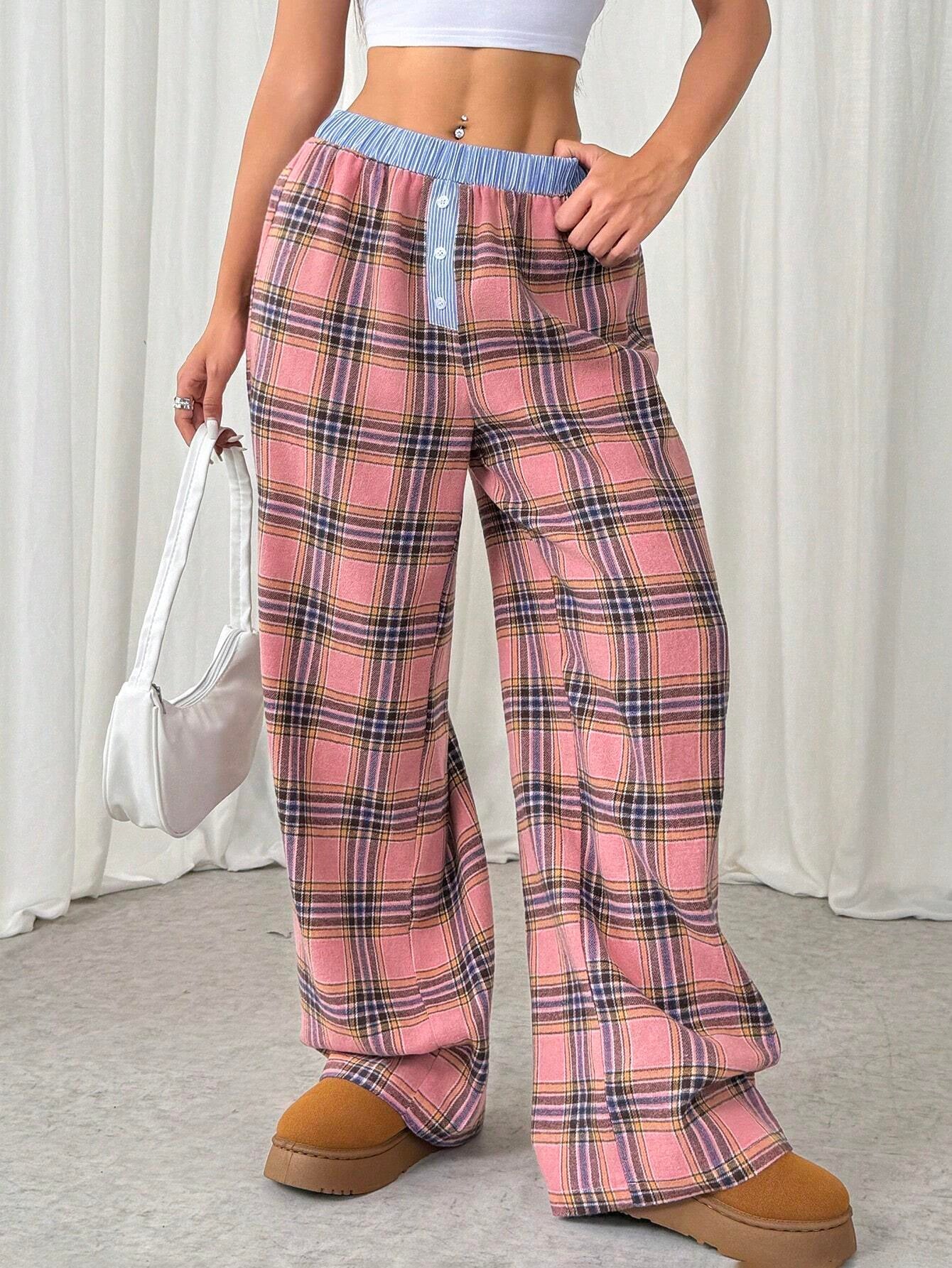 Straight loose pants